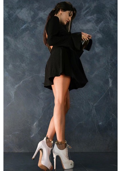 Kadın Moda Ince Topuklu Tasarım Platform Ayakkabı Şık ve Zarif Abiye Ayakkabı fırsatları