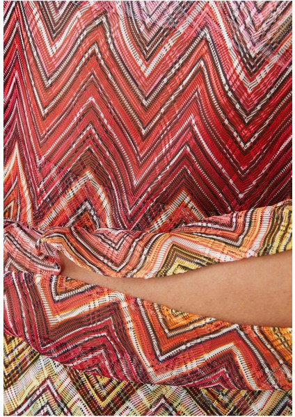 Renkli Dantel Örgü Üst Bluz fırsatları