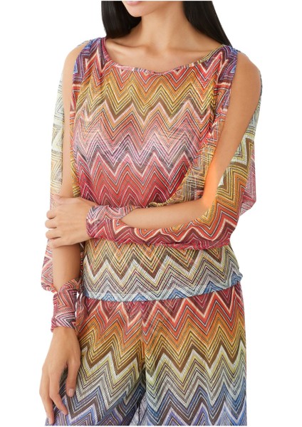 Renkli Dantel Örgü Üst Bluz indirimleri