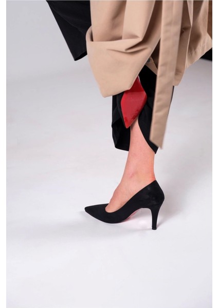Kadın Moda Ince Topuklu Ayakkabı Stiletto Şık ve Zarif Abiye Ayakkabı