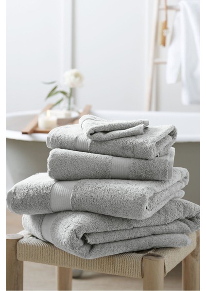 Lüks Mısır Pamuklu Havlu Tekli Havlu 50 cm x 90 cm modelleri