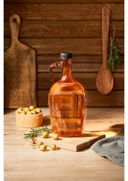 1500 ml Sarı Yağdanlık, Şık ve Kullanışlı Ev Gereçleri, Parça Sayısı: 1