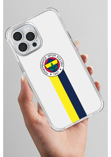 Apple iPhone 13 Pro Max Uyumlu Fenerbahçe Şerit Arma Lisanslı Telefon Kılıfı fırsatları
