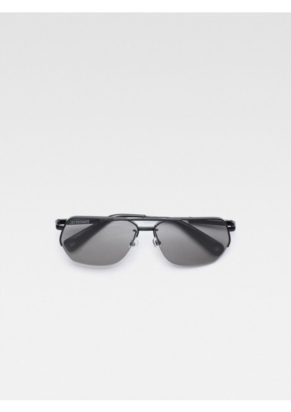 Şık ve Koruyucu Flat Aviator Güneş Gözlüğü Uv 400 Koruma & Metal Çerçeve