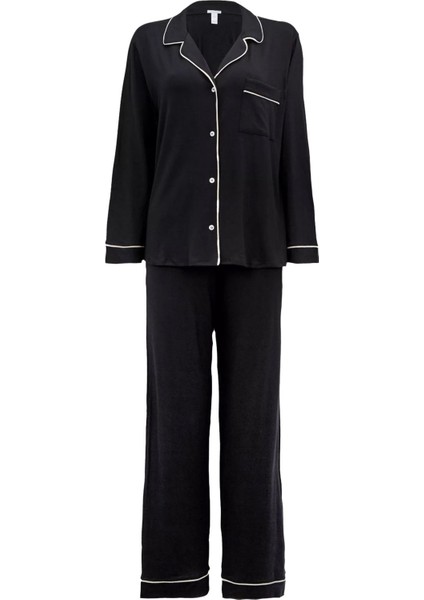 Şık Uzun Pijama Takımı