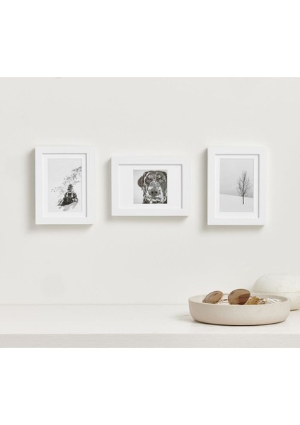 Çok Matlı Ahşap Galeri Masaüstü Çerçevesi 11 x 33 fırsatları
