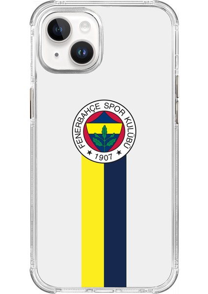 Apple iPhone 13 Uyumlu Fenerbahçe Şerit Arma Lisanslı Telefon Kılıfı