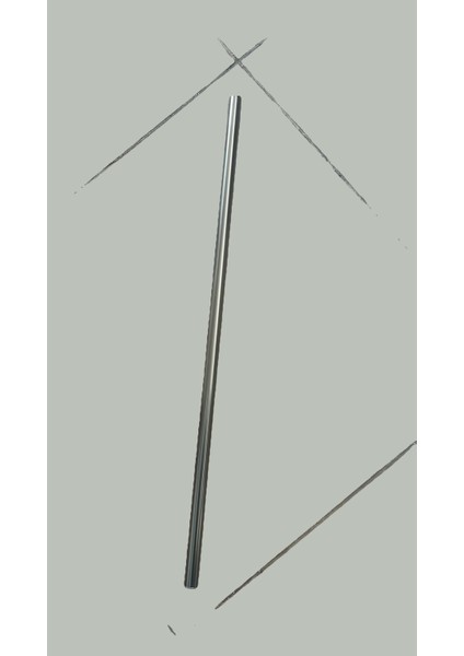 OKLAVA Mastershef Metal Alüminyum Paslanmaz Oklava 40 cm 19 mm indirimleri