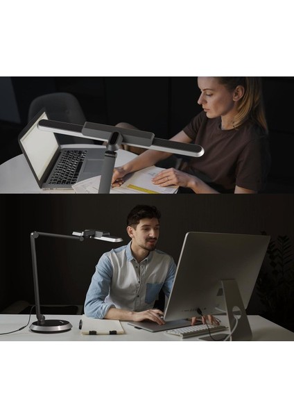 Akıllı LED Masa LAMBASI,18W, Göz Koruma, 3 Işık Rengi, Kademesiz Karartma modelleri