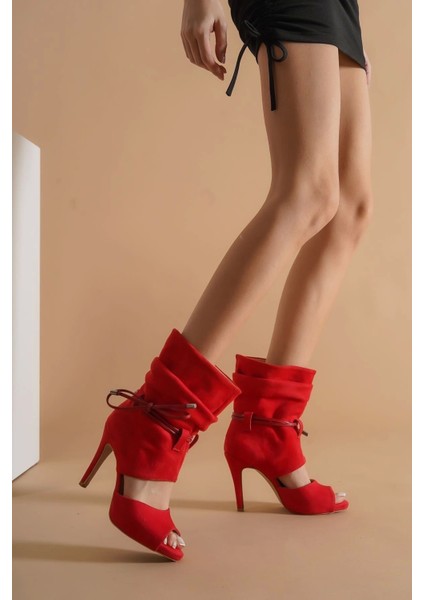 Kadın Moda Tasarım Süs Bağcıklı Topuklu Ayakkabı Şık ve Zarif Abiye Ayakkabı modelleri