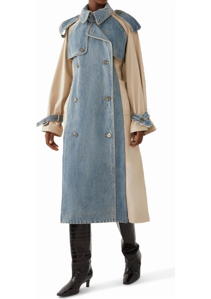 Hibrit Denim Trenç