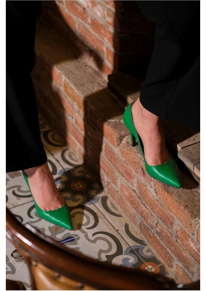 Kadın Moda Ince Topuklu Ayakkabı Stiletto Şık ve Zarif Abiye Ayakkabı