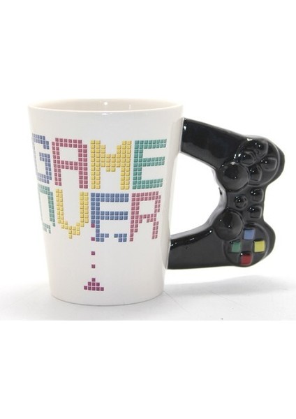 Game Over Porselen Kupa Bardak Model 1