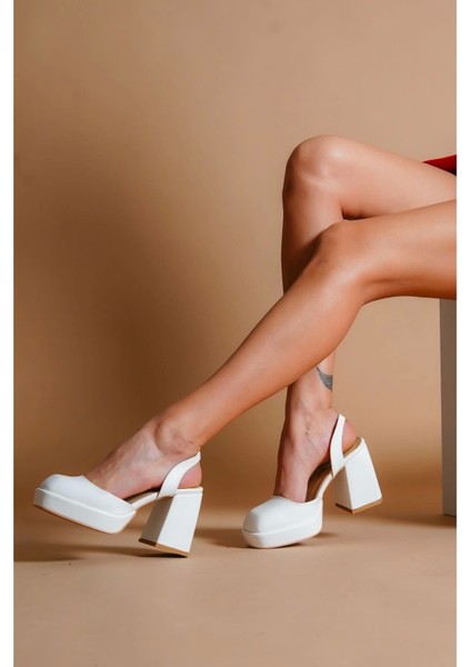 Kadın Moda Alçak Platform Topuklu Ayakkabı Şık ve Zarif Abiye Ayakkabı fiyatları