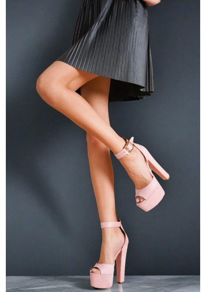 Kadın Moda Yüksek Topuklu Ayakkabı Şık ve Zarif Abiye Ayakkabı