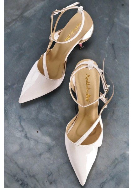 Kadın Moda Ince Topuk Zarif Topuklu Ayakkabı Şık ve Zarif Abiye Ayakkabı indirimleri