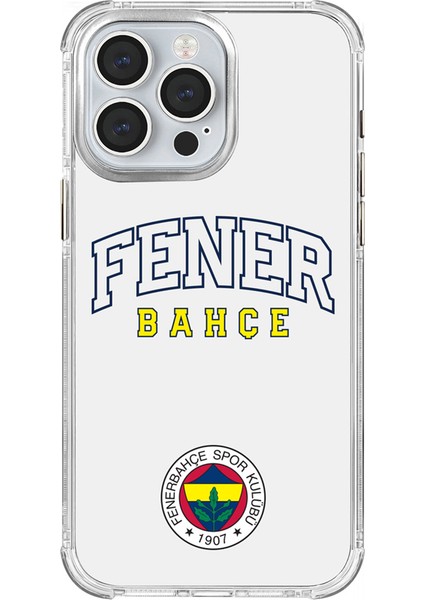 Apple iPhone 15 Pro Max Uyumlu Fenerbahçe Kolej Lisanslı Telefon Kılıfı