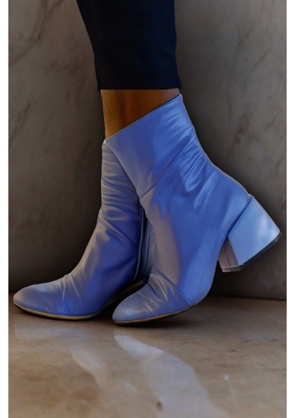 Kadın Moda Kısa Kalın Topuk Bot Şık ve Zarif Abiye Ayakkabı fiyatları