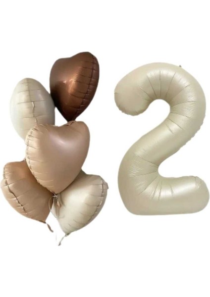 Rakam Kalp Folyo Balon Seti