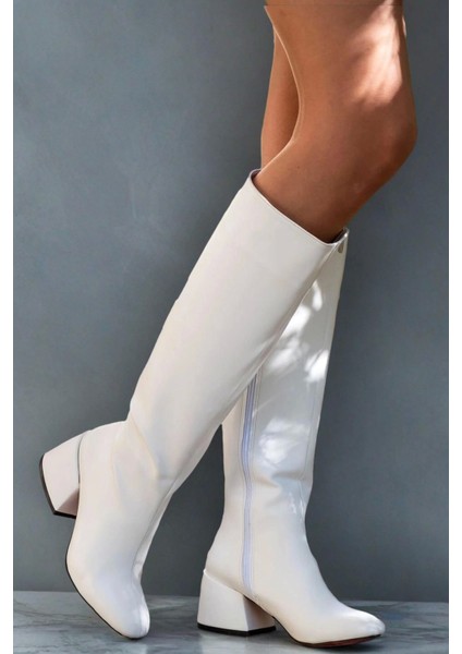 Kadın Moda Kısa Kalın Topuklu Diz Altı Çizme Şık ve Zarif Abiye Ayakkabı fiyatları
