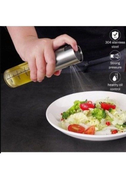 Şeffaf 100 ml cam püskürtücü şişe, zeytinyağı, sirke ve yağlar için ideal, turuncu fiyatları