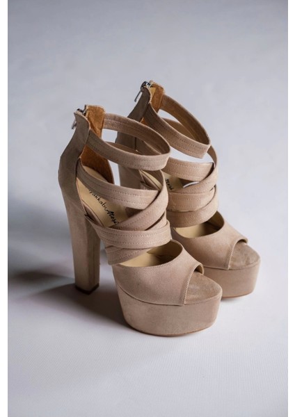 Kadın Moda Kalın Topuklu Platform Ayakkabı Şık ve Zarif Abiye Ayakkabı fiyatları