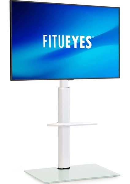 32-60 Inç LCD LED Düz Kavisli Ekran Tv Sehpası Döner ve Yüksekliği Ayarlanabilir
