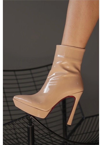 Kadın Moda Platform Topuklu Bot Şık Ve Zarif Abiye Ayakkabı fırsatları