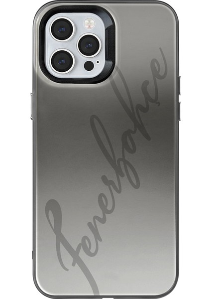 Apple iPhone 12 Pro Max Uyumlu Fenerbahçe Büyük El Yazı Premium Lisanslı Telefon Kılıfı