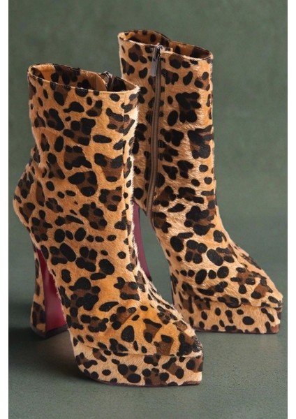 Kadın Moda Sivri Burun Platform Bot Şık ve Zarif Abiye Ayakkabı fırsatları