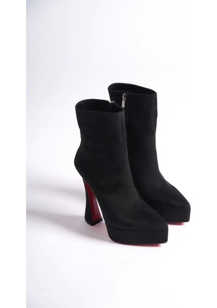 Kadın Moda Sivri Burun Platform Bot Şık ve Zarif Abiye Ayakkabı fırsatları