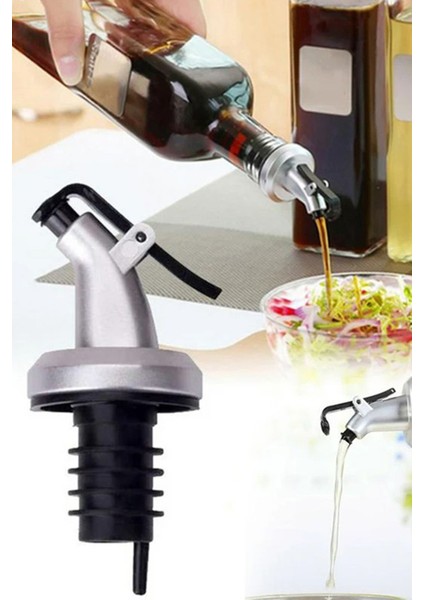 Kapaklı Şişe Ucu Servis Aparatı, 2 ml, Gümüş Renk, 1 Parça fiyatları