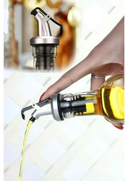 Kapaklı Şişe Ucu Servis Aparatı, 2 ml, Gümüş Renk, 1 Parça indirimleri