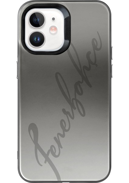 Apple iPhone 12 Uyumlu Fenerbahçe Büyük El Yazı Premium Lisanslı Telefon Kılıfı