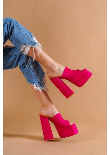 Kadın Moda Çift Platform Özel Tasarım Terlik Şık Ve Zarif Abiye Ayakkabı fiyatları