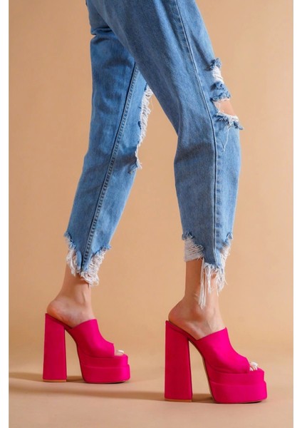 Kadın Moda Çift Platform Özel Tasarım Terlik Şık Ve Zarif Abiye Ayakkabı modelleri