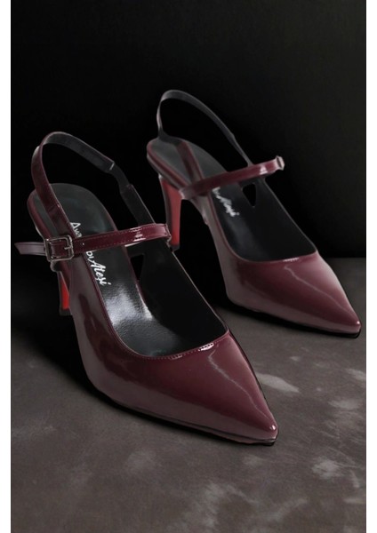 Kadın Moda Günlük Kısa Topuklu Ayakkabı Şık ve Zarif Abiye Ayakkabı