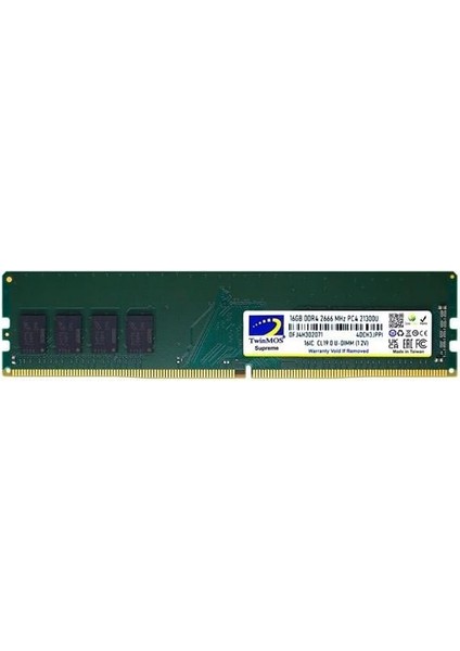 Twınmos 16GB Ddr4 2666MHZ Pc Ram Value MDD416GB2666DWO