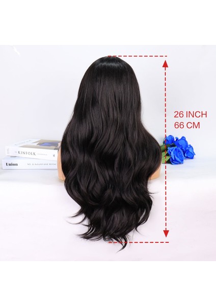 Koyu Kestane Perçemler Kahverengi Tül Peruk indirimleri