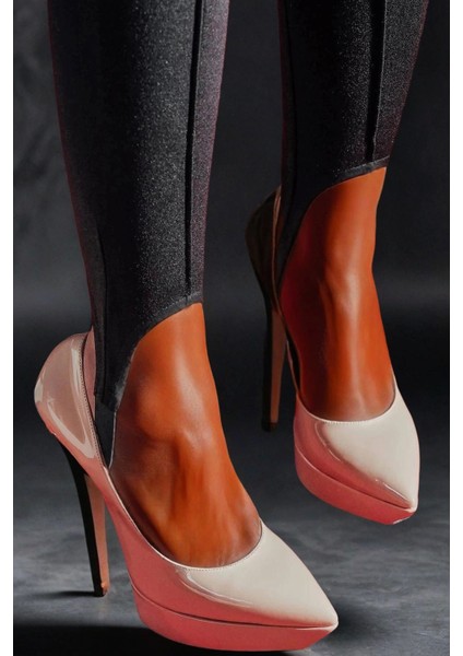 Stil Modern Kadın Platform Ayakkabı Özel Tasarım Gündüz Gece Abiye Ayakkabı fiyatları