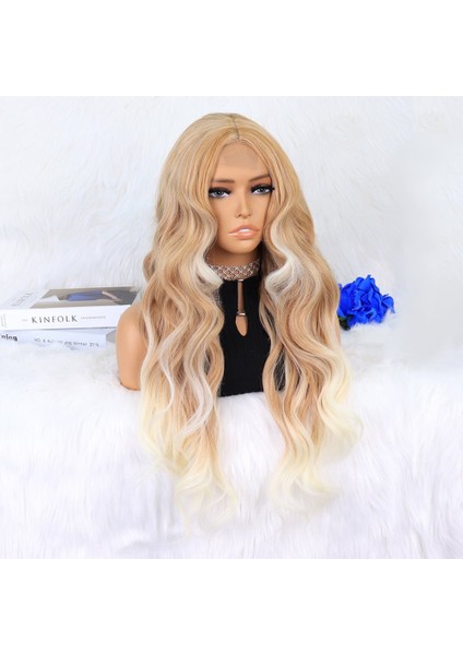 Balköpüğü Platin Röfleli Dalgalı Tül Peruk fiyatları