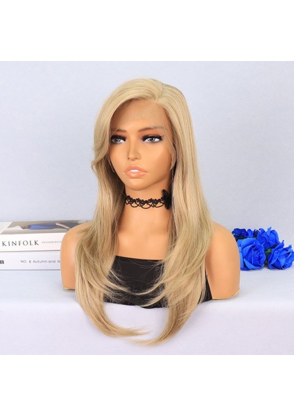 Katlı Kesim Balköpüğü Platin Röfleli Yan Tül Peruk modelleri