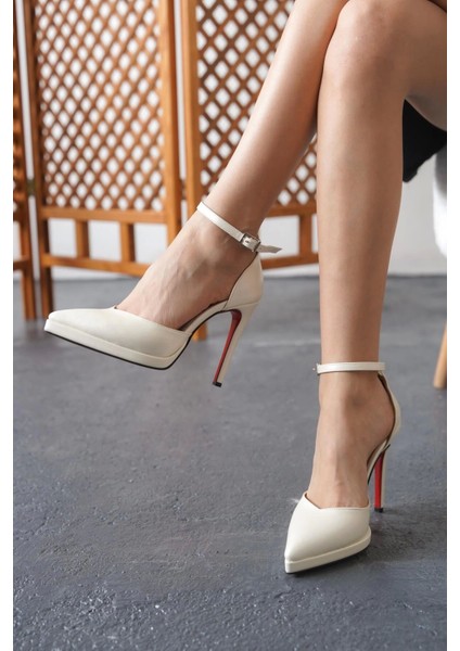 Stil Modern Kadın Baretli Sivri Burun Topuklu Ayakkabı Özel Tasarım Gündüz Gece Abiye Ayakkabı fiyatları