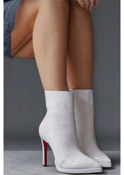 Stil Modern Kadın Kısa Platform Topuklu Bot Özel Tasarım Gündüz Gece Abiye Ayakkabı modelleri