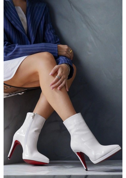 Stil Modern Kadın Kısa Platform Topuklu Bot Özel Tasarım Gündüz Gece Abiye Ayakkabı indirimleri