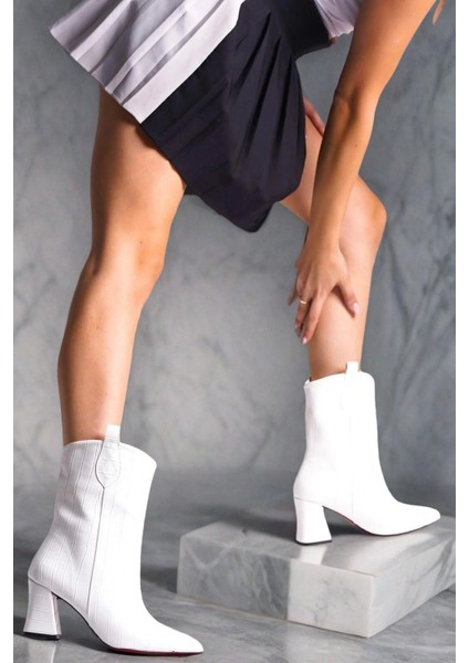 Stil Modern Kadın Sivri Burun Kovbot Bot Özel Tasarım Gündüz Gece Abiye Ayakkabı fırsatları