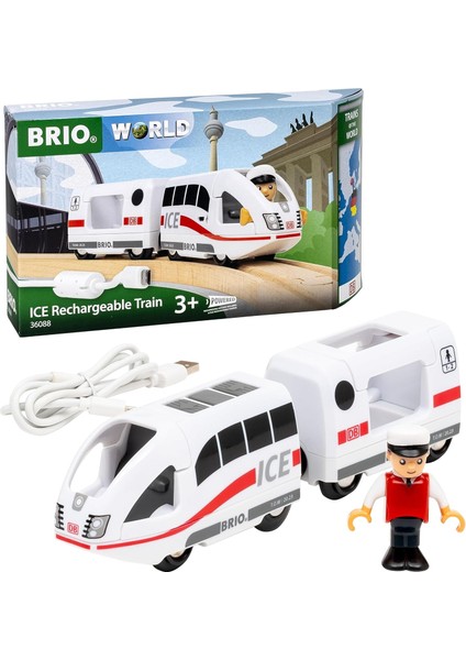 Menashop Metrashop Ice Şarjlı Tren, Oyuncak