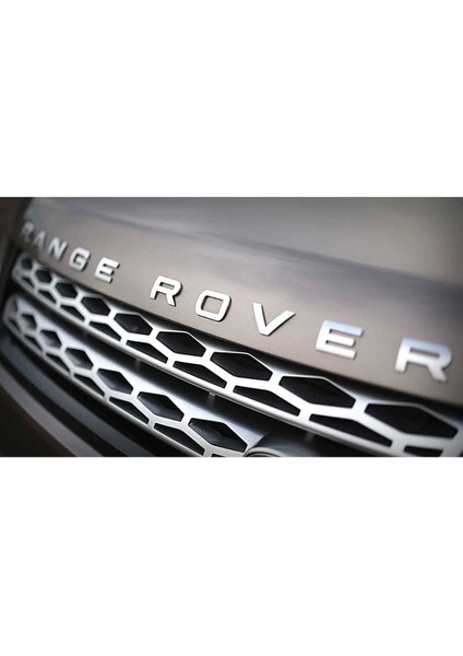 Range Rover Vogue Kaput Yazısı Mat Gri modelleri
