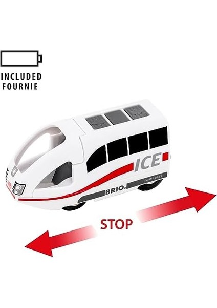 Menashop Metrashop Ice Şarjlı Tren, Oyuncak