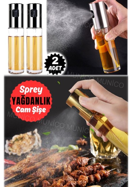2'li Yağ ve Sirke Püskürtücü Seti, Renkli, 100 ml, Pratik ve Kullanışlı Dispenserler fiyatları
